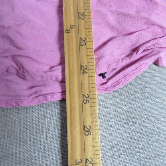 Vanessa Virginia Anthropologie Top Womens Small Pink Beaded Boho Southwestern - Picture 7 of 11